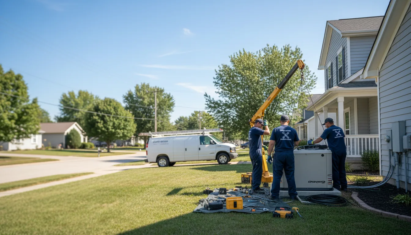 Generator Installation in Flower Mound, TX near me